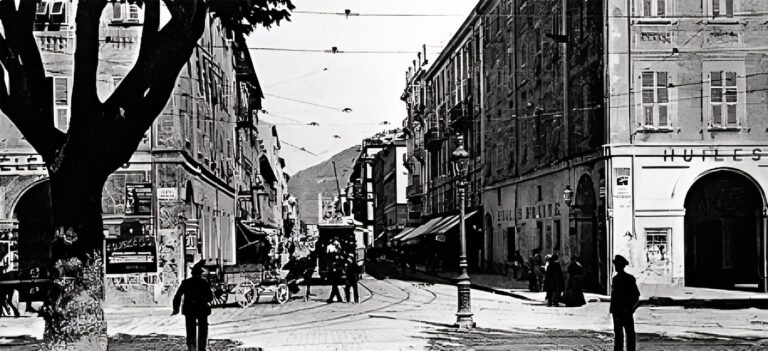 Nice rue de la République 1905