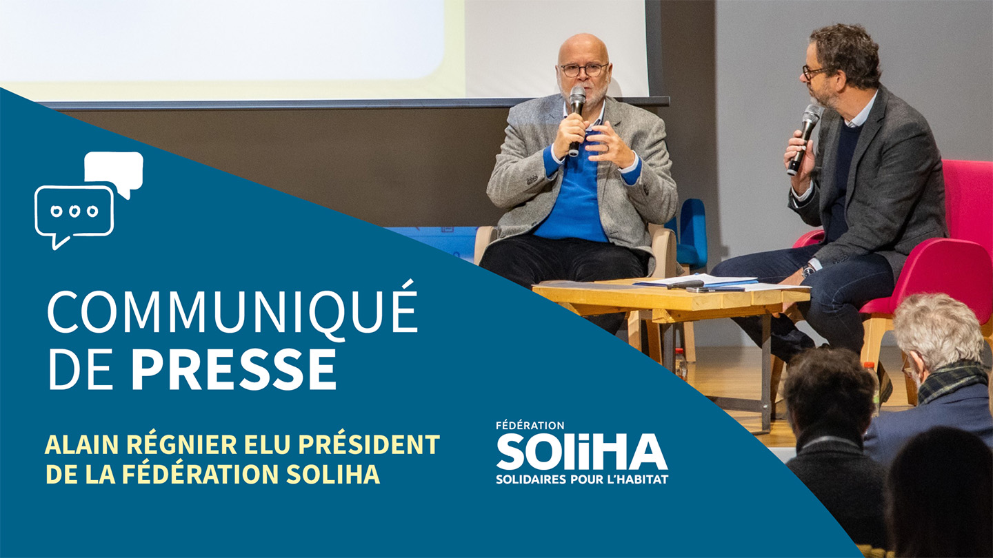 Alain Régnier élu président de la Fédération SOLIHA